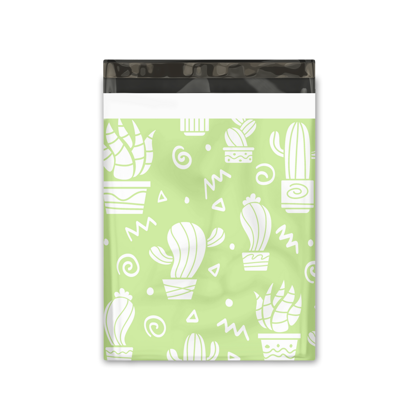 19x24" Green Cactus Poly Mailers