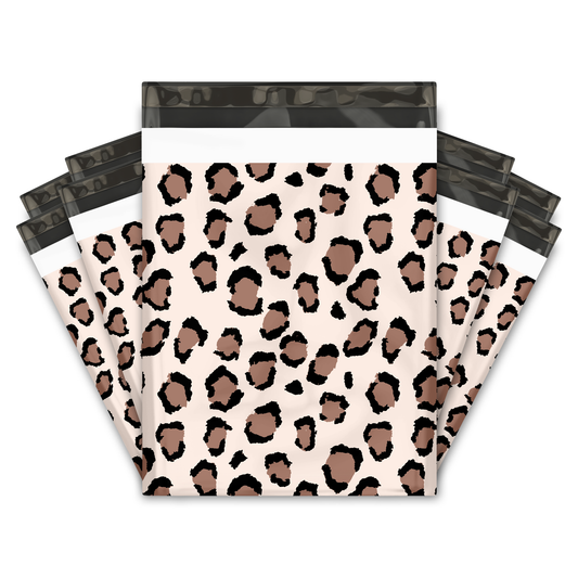 10x13" Poly Mailers - Leopard Print