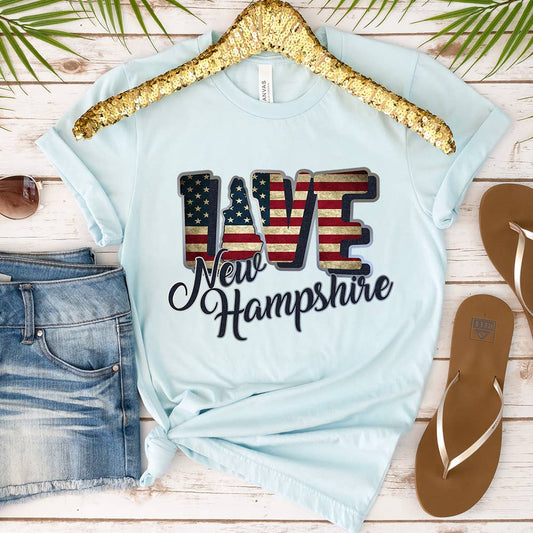 Love New Hampshire Shirt