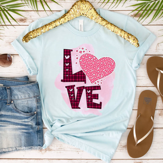 LOVE Valentine's Day Graphic Tee