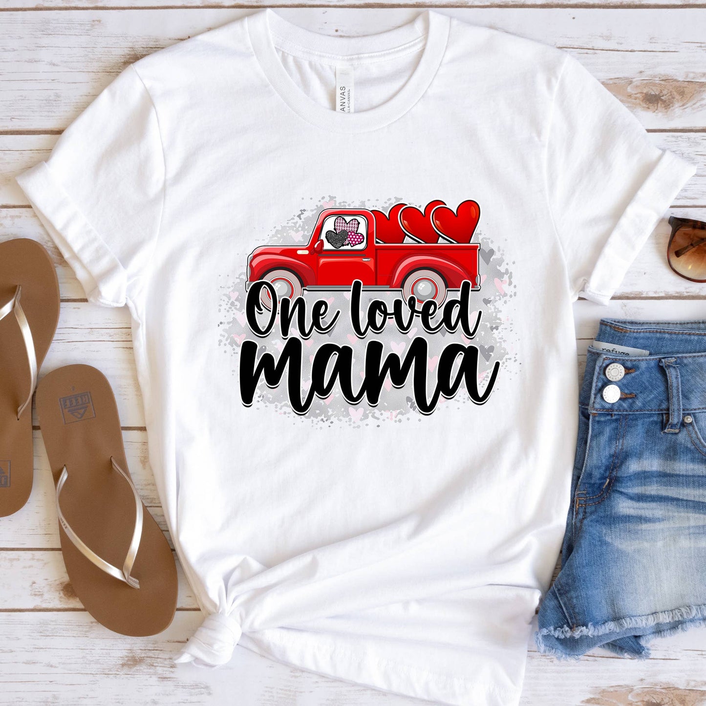 One Loved Mama Valentine's Day Shirt