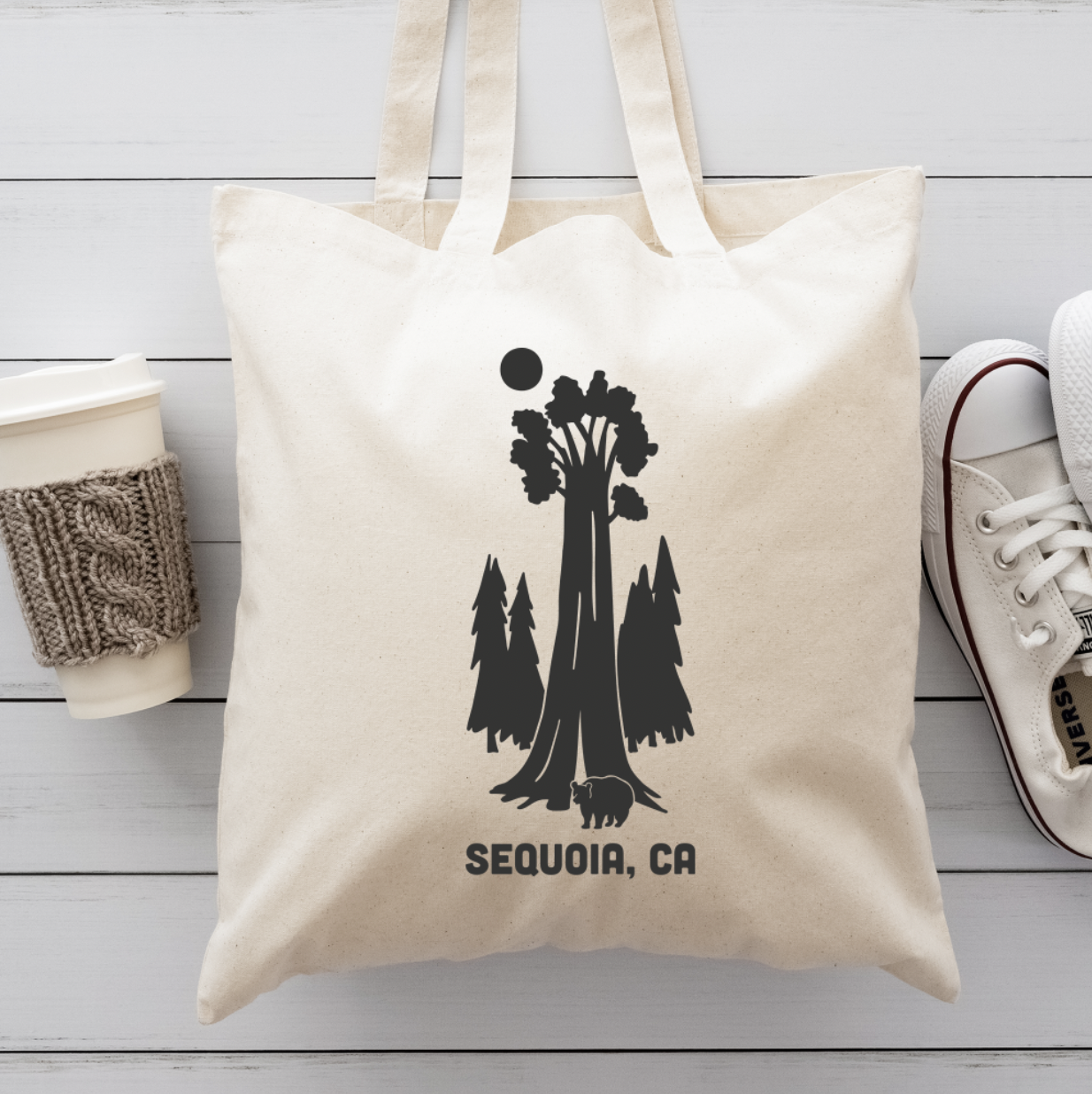 Sequoia National Park Canvas Totes