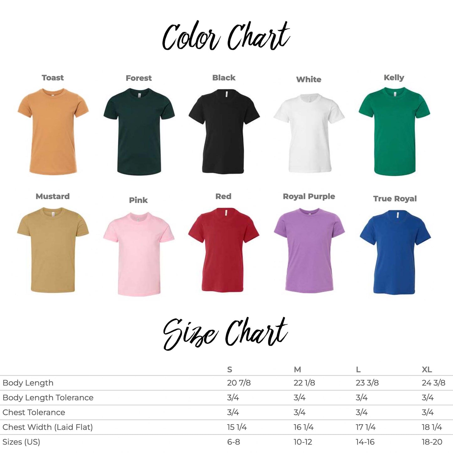 Youth Unisex Jersey Premium Tees