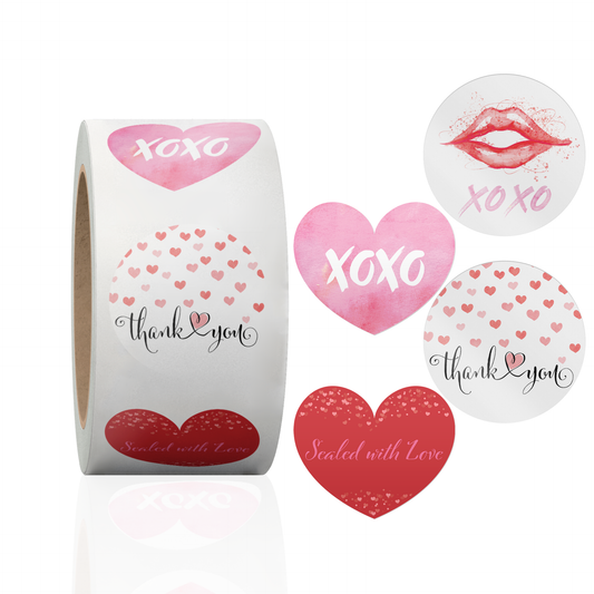 Valentines Stickers, Packing Stickers