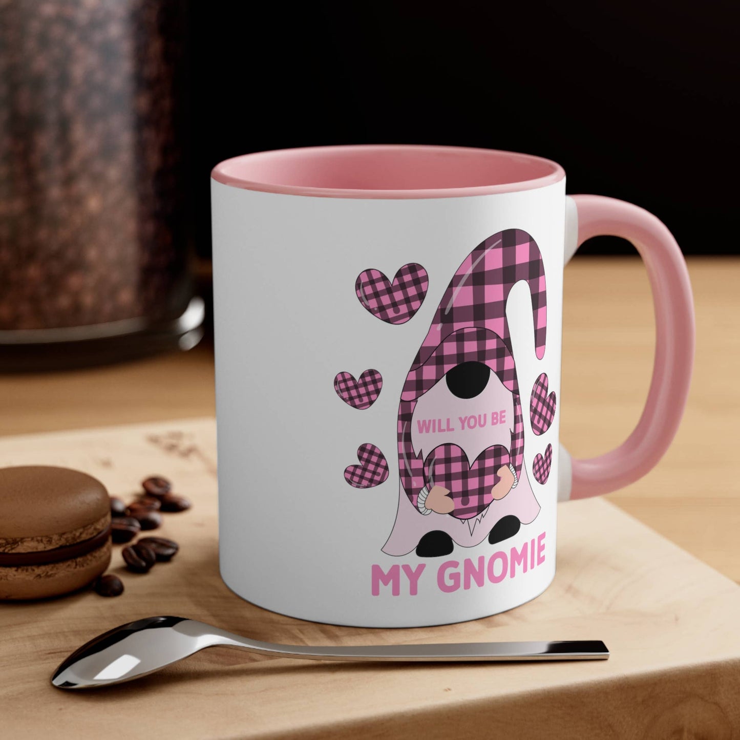 Will You Be My Gnomie Valentine's Day Coffee Mug