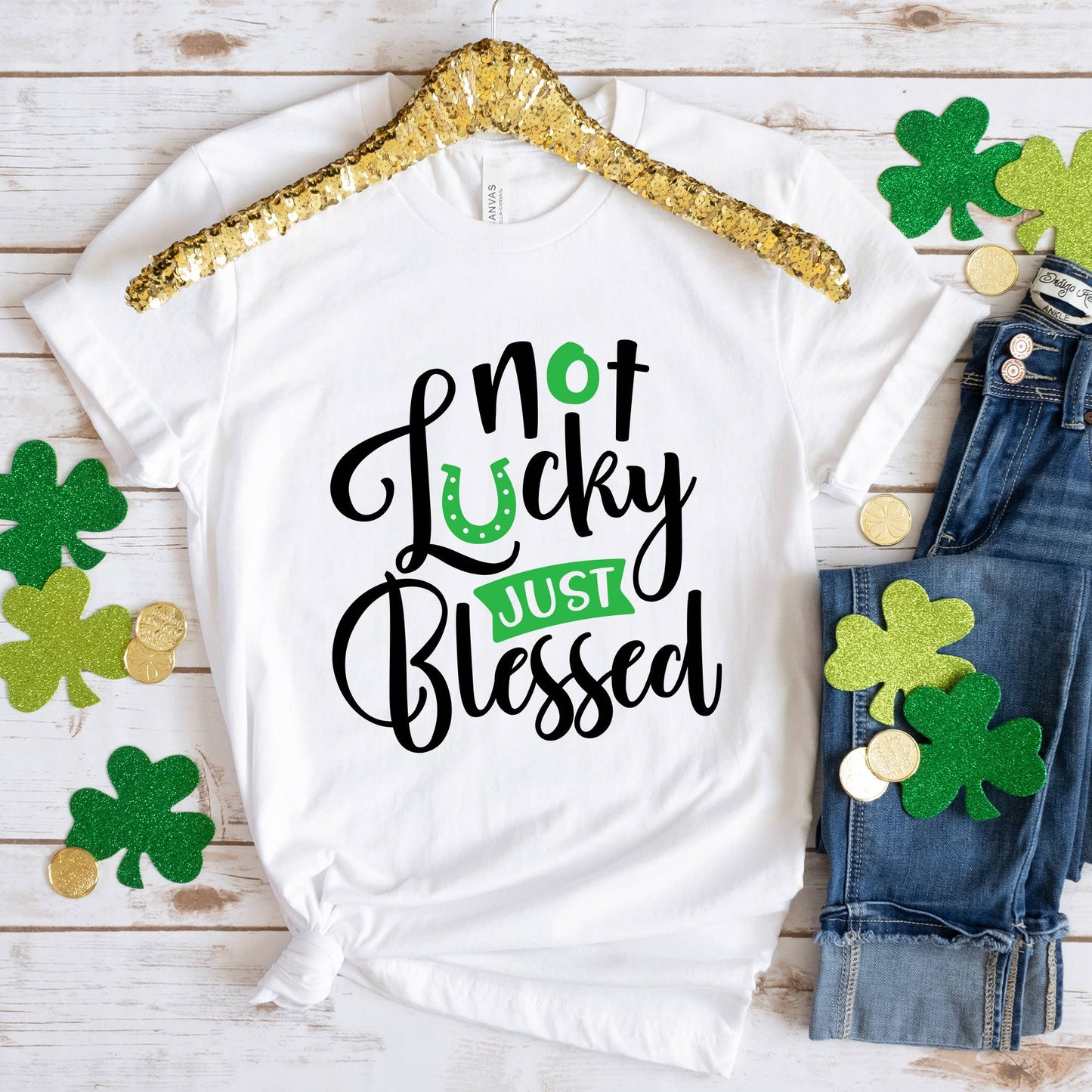 Not Lucky Just Blessed Shirt