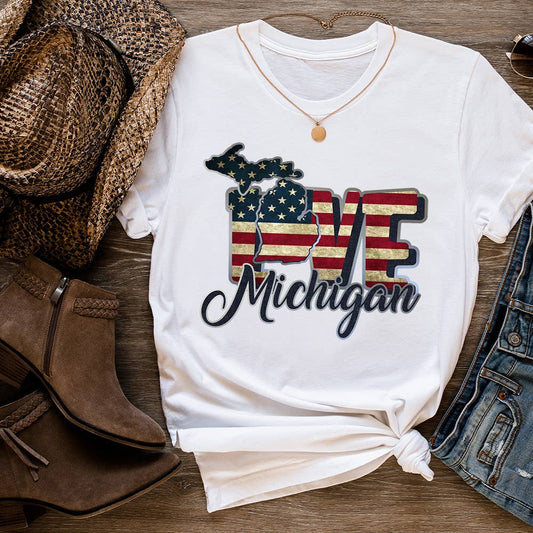 Love Michigan Shirt