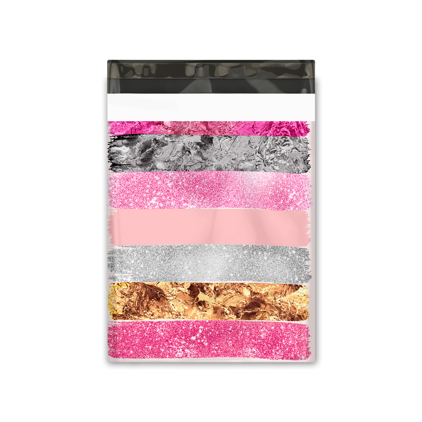 10x13" Poly Mailers - Colorful Pink Gradient