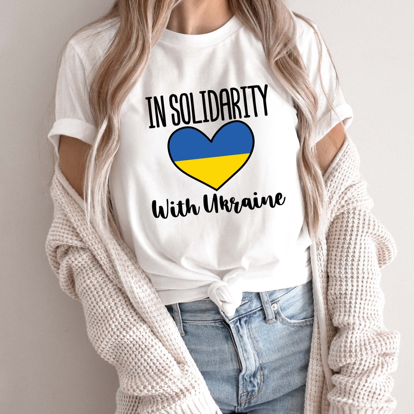In Solidarity With Ukraine Shirt