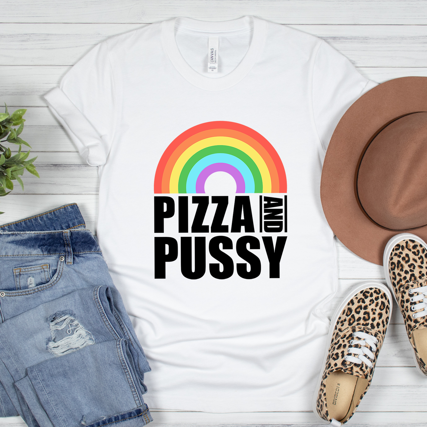 Pizza And Pussy Shirt