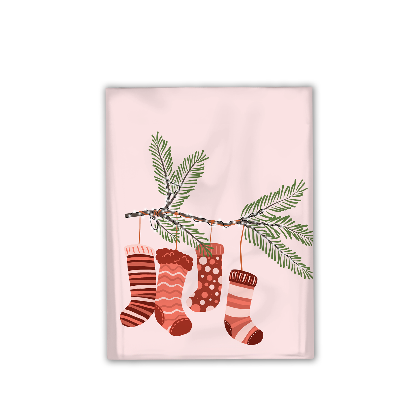 10x13" Poly Mailers - Christmas Stockings