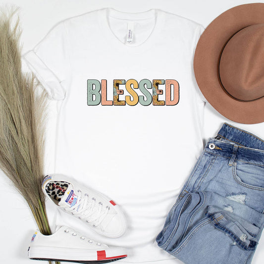Blessed womens' graphic tee