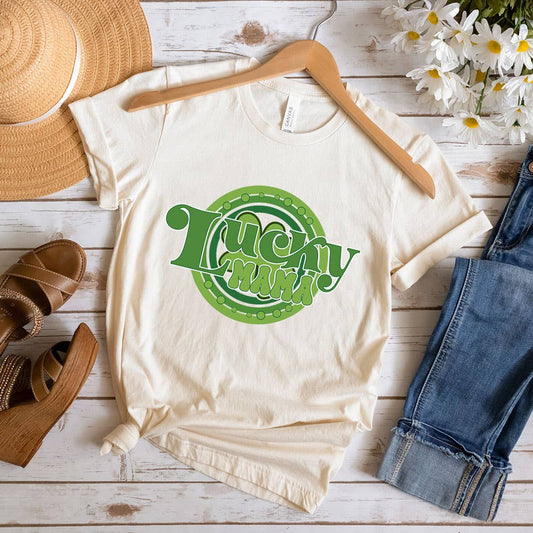 Lucky Mama Shirt, Patrick's Day Tee