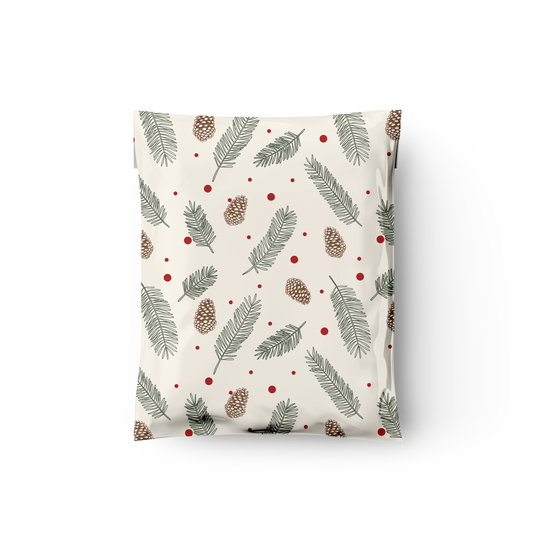 10x13" Poly Mailers - Christmas