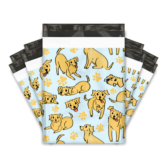 10x13" Poly Mailers - Dogs Design