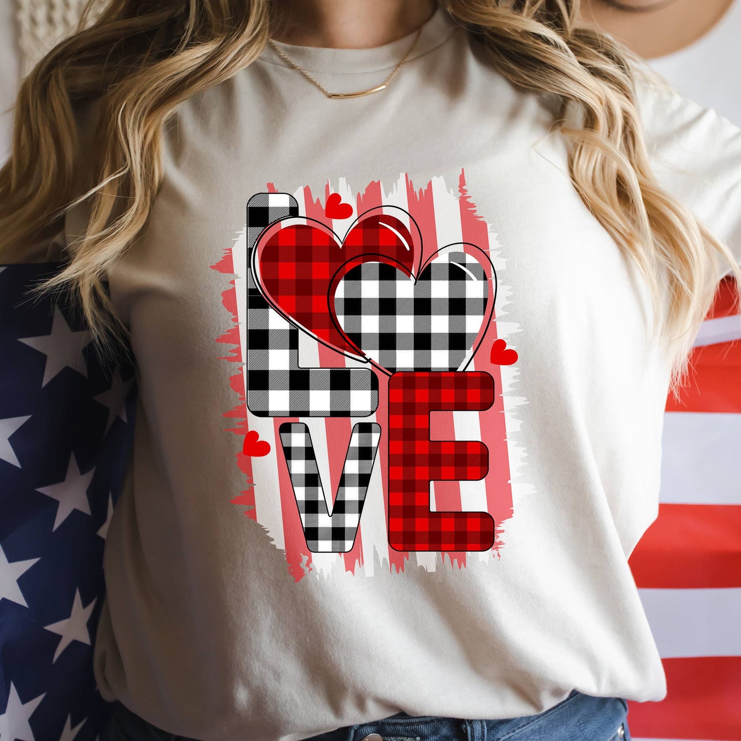 Love Hearts Valentine's Day Shirt