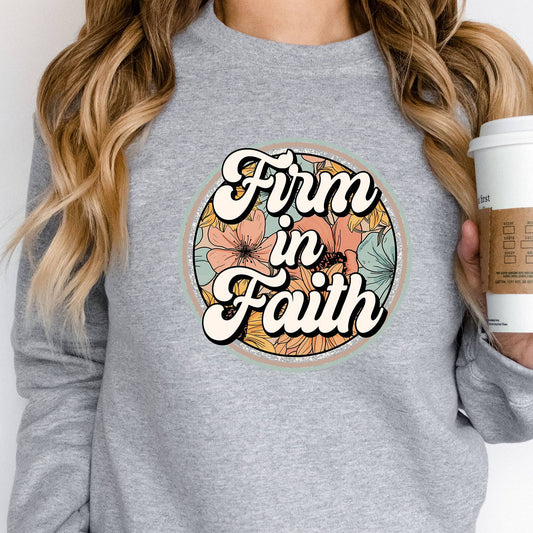 Firm in The Faith Long Sleeved Shirt