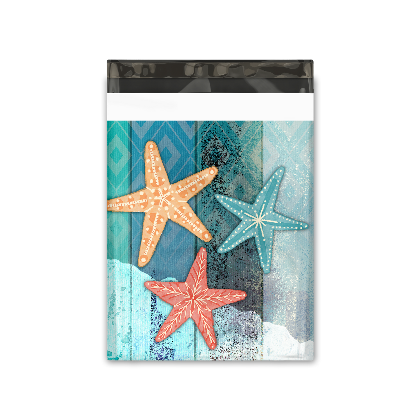 10x13" Poly Mailers - Starfish