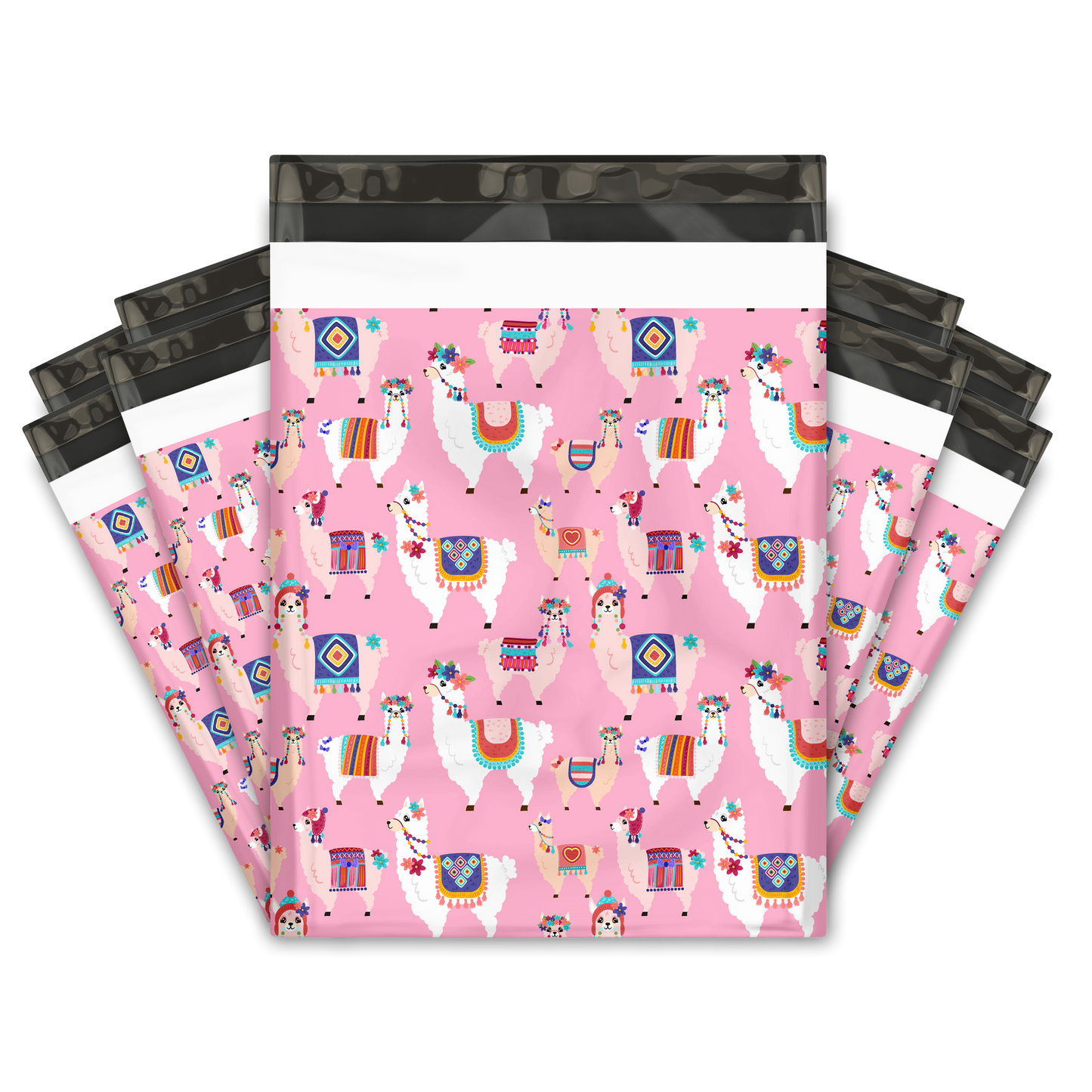12x15" Llamas Poly Mailers