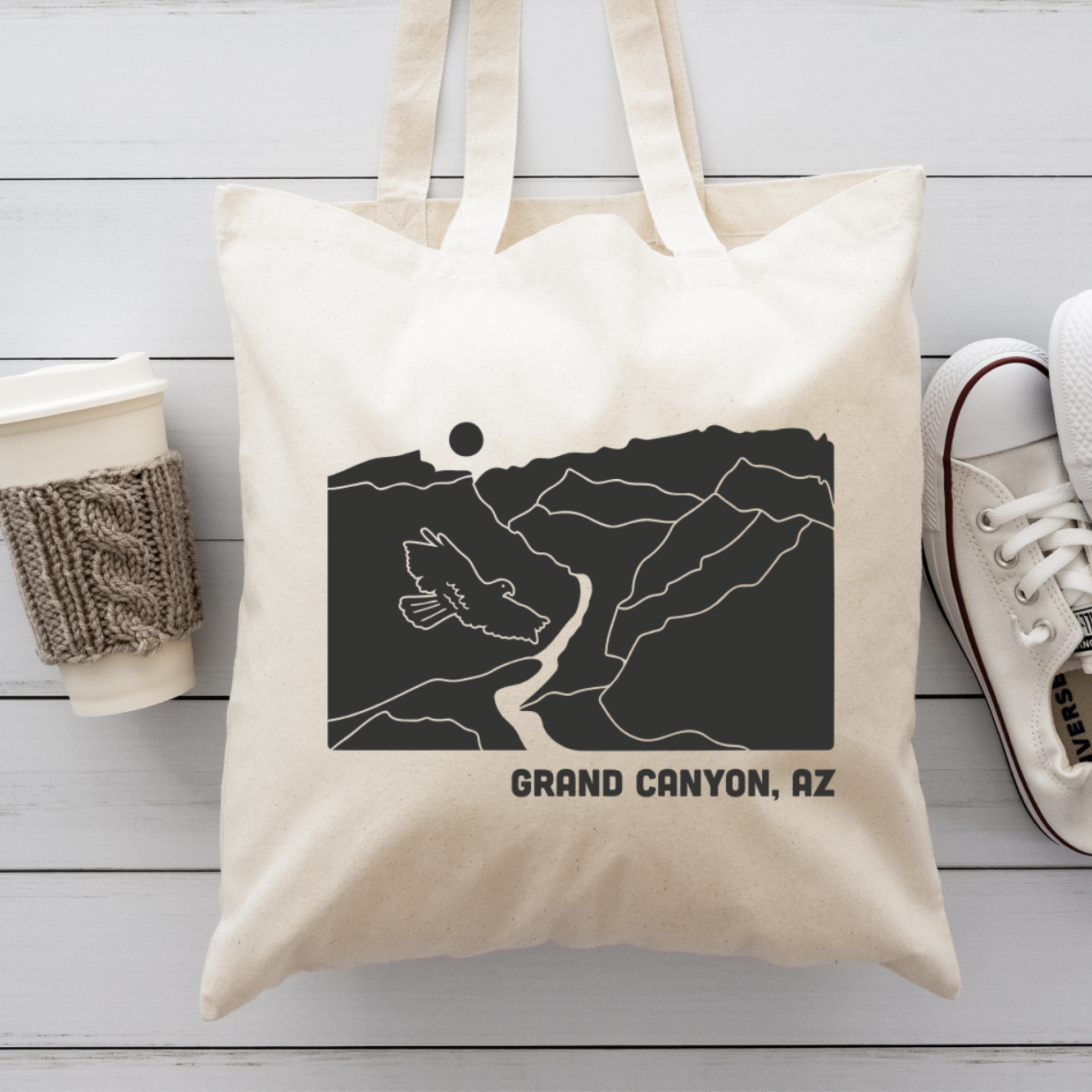 Grand Canyon National Park Canvas Totes