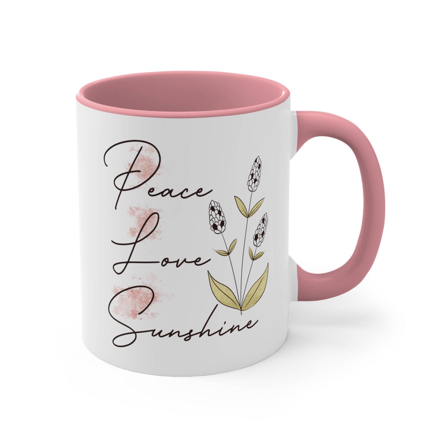 Peace Love Sunshine Coffee Mug