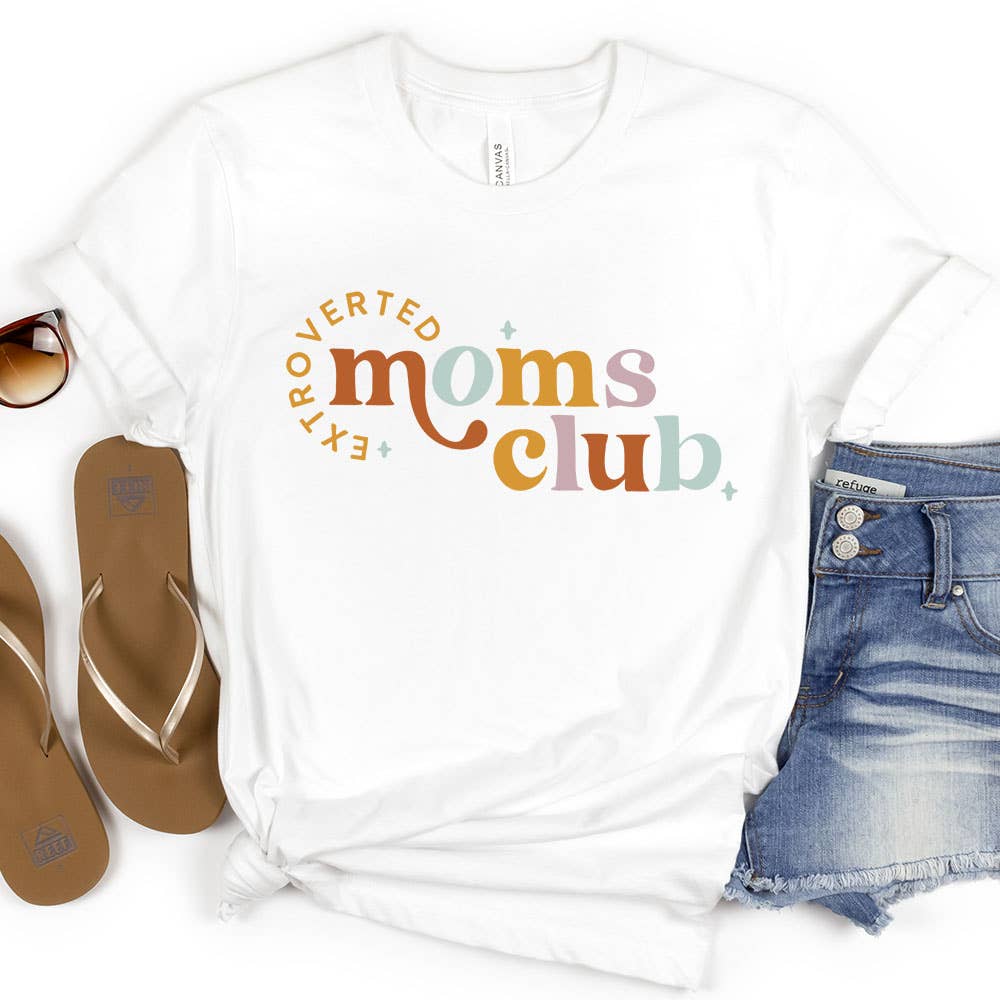 Extroverted Moms Club Shirt