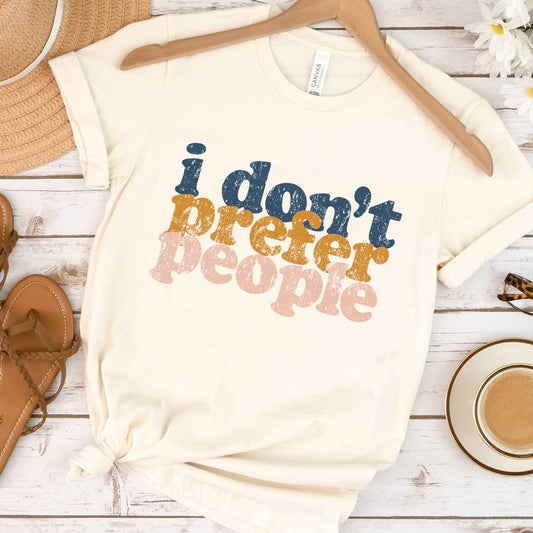 I Don't Prefer People Shirt, Introverted