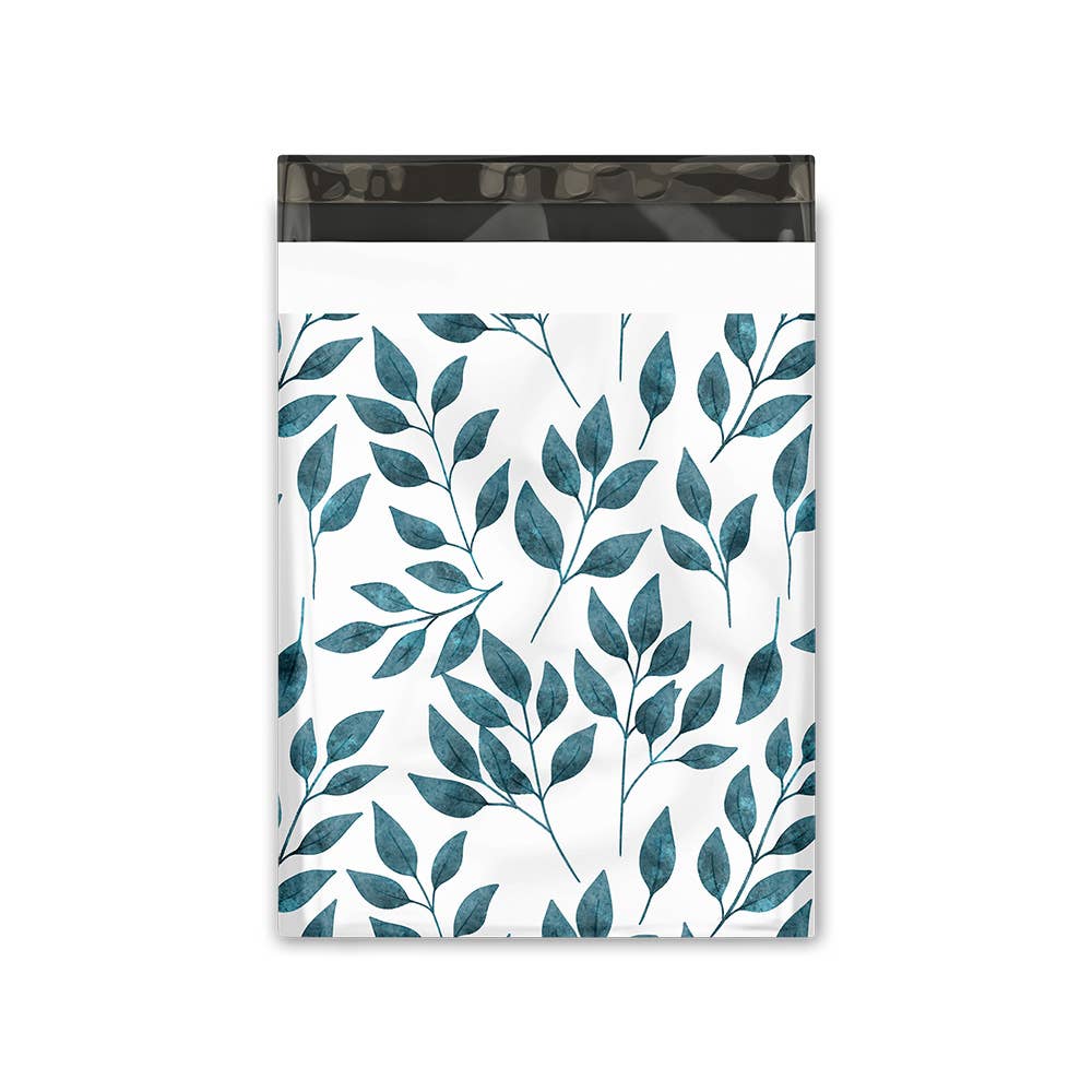 10x13" Poly Mailers Teardrop Leaves