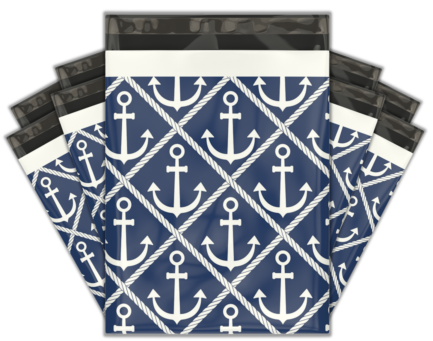 10x13" Poly Mailers - Anchor