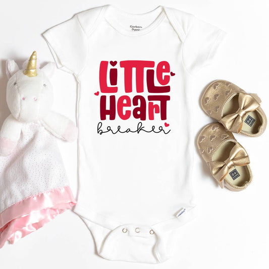 Little Heart Breaker Baby Onesie