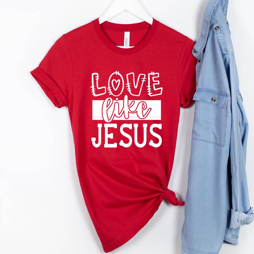 Love Like Jesus Valentine's Day Tee