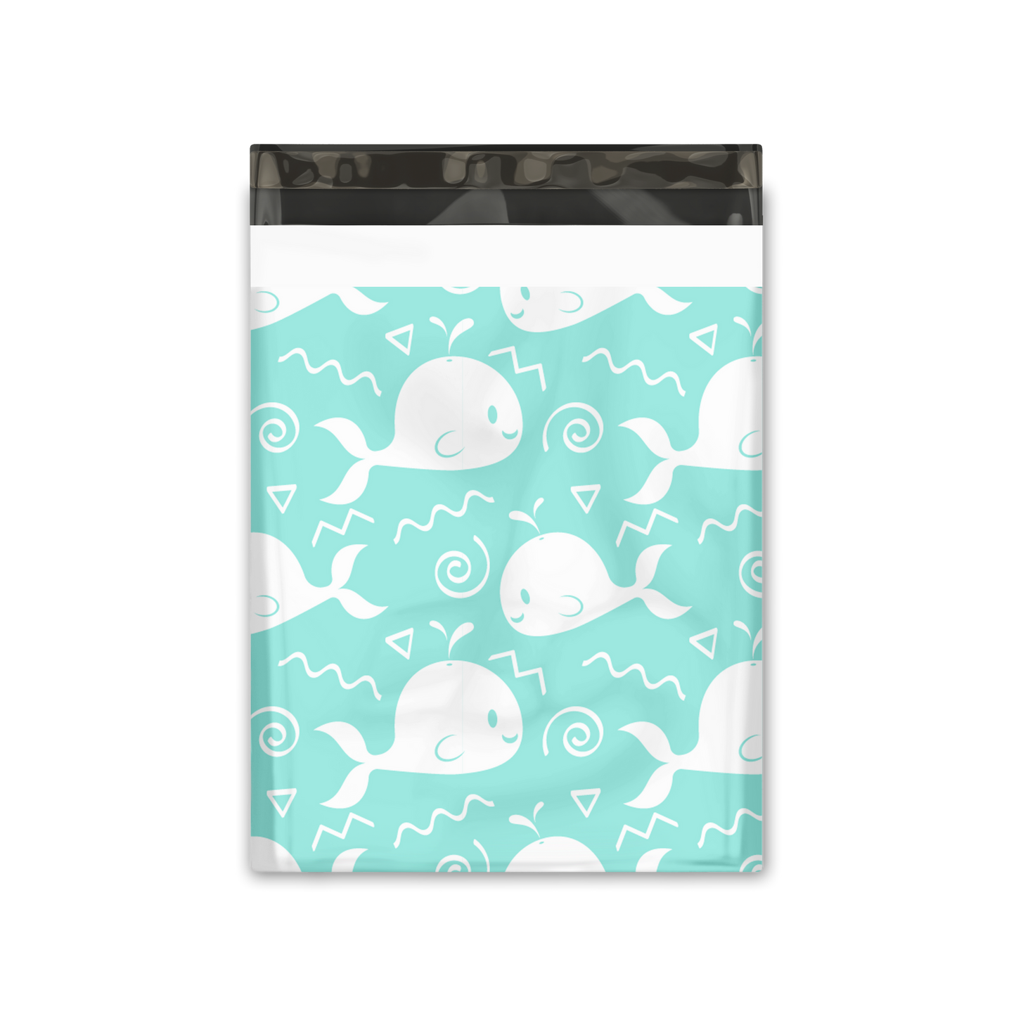 19x24" Blue Whales Poly Mailers