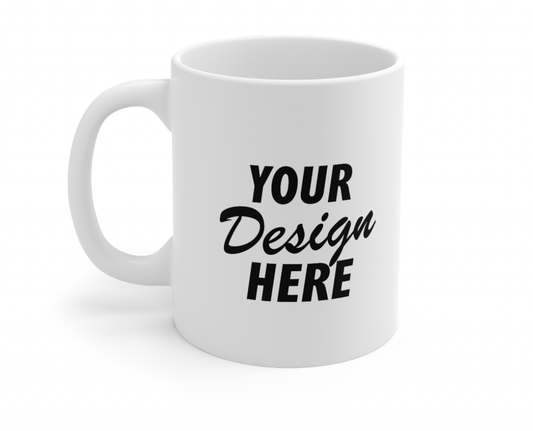 Custom Mugs, Your Logo Coffee Mug, 11 oz Mug