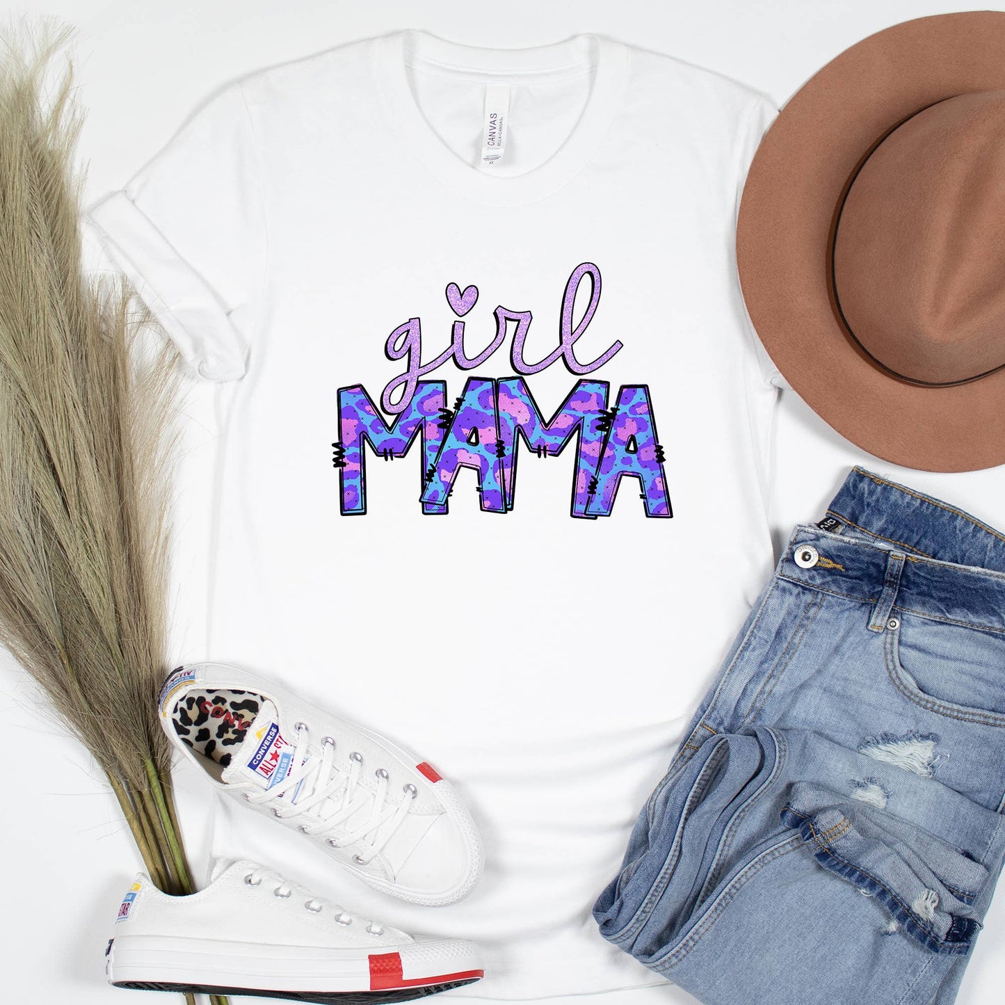 Girl Mama Womens Graphic Tee