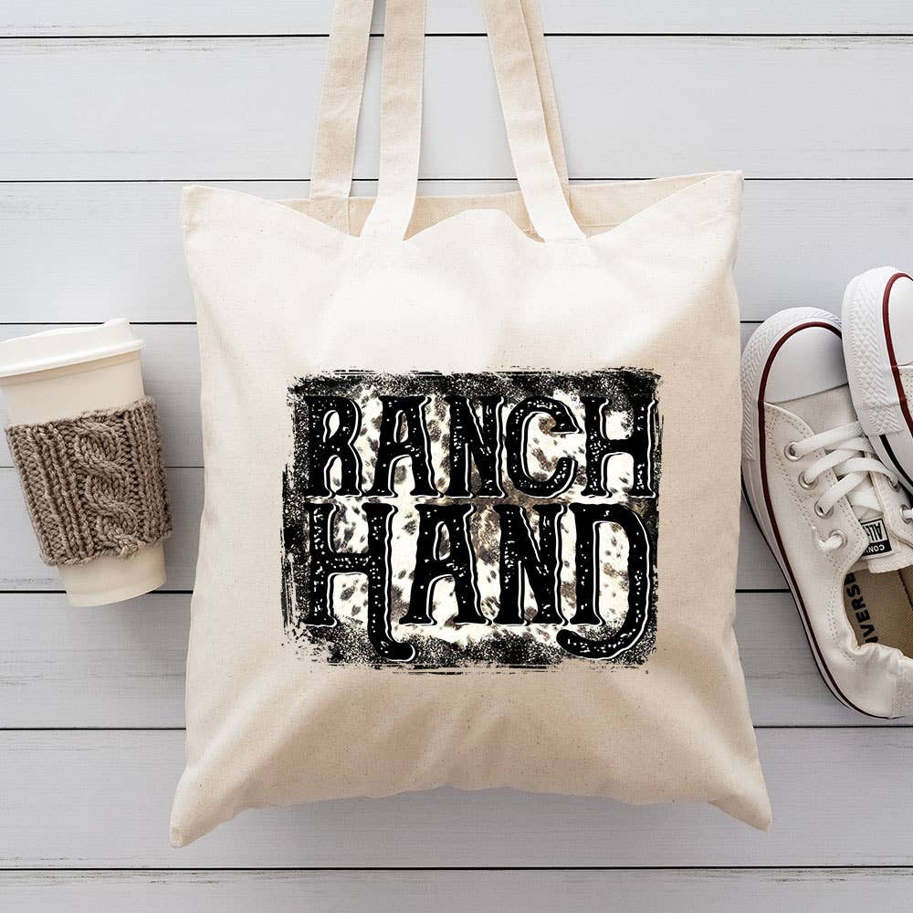 Ranch Hand Canvas Totes