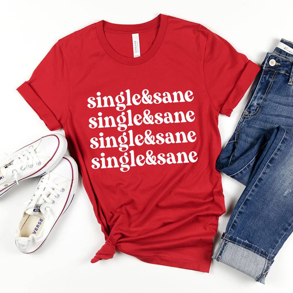 Single and Sane Shirt, Valentine's Day