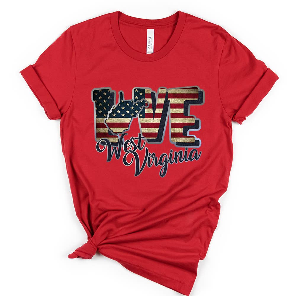 Love West Virginia Shirt