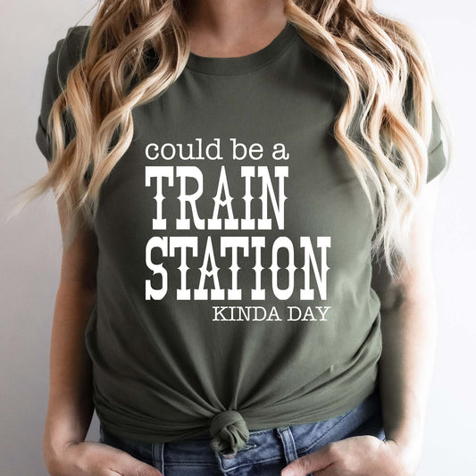 Train Station Yellowstone Shirt