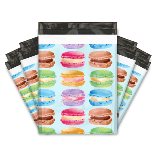 10x13" Poly Mailers - Sweet Macaron