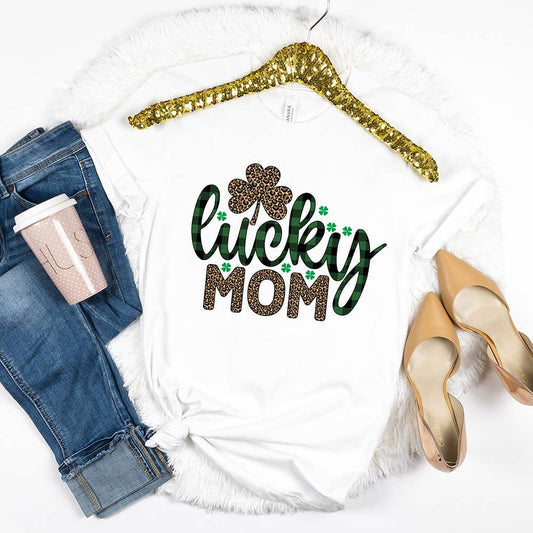 Lucky Mom Patrick's Day Shirt