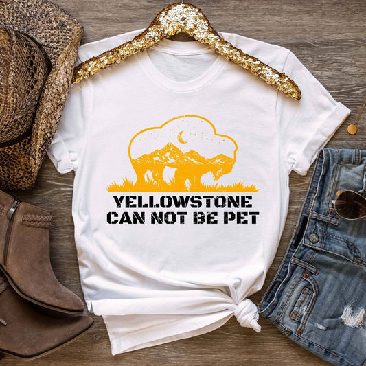 Yellowstone Can Not Be Pet Shirt, Yellowstone T-shirt