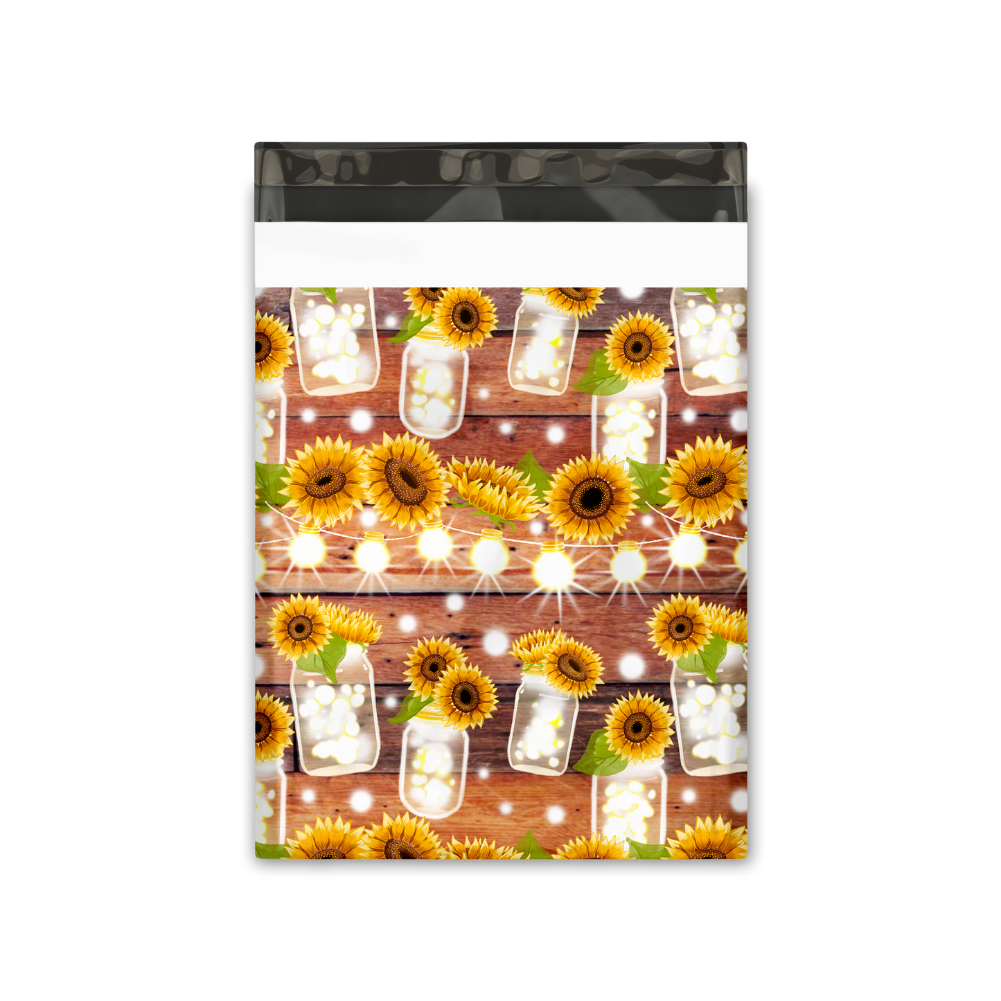 10x13" Poly Mailers - Sunflowers