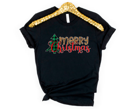 Merry Christmas Shirt, Christmas Tree Shirt