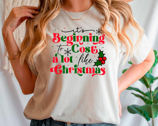 It's Beginning To Cost A Lot Like Christmas Shirt