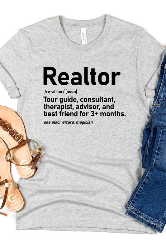 Realtor Tour Guide Consultant Therapist Advisor Shirt