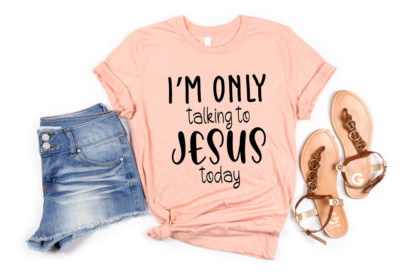 I'm Only Talking To Jesus Today Shirt, Christian Shirt