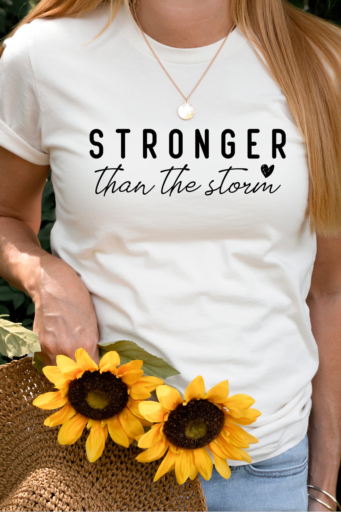 Stronger Than The Storm Inspirational Shirt