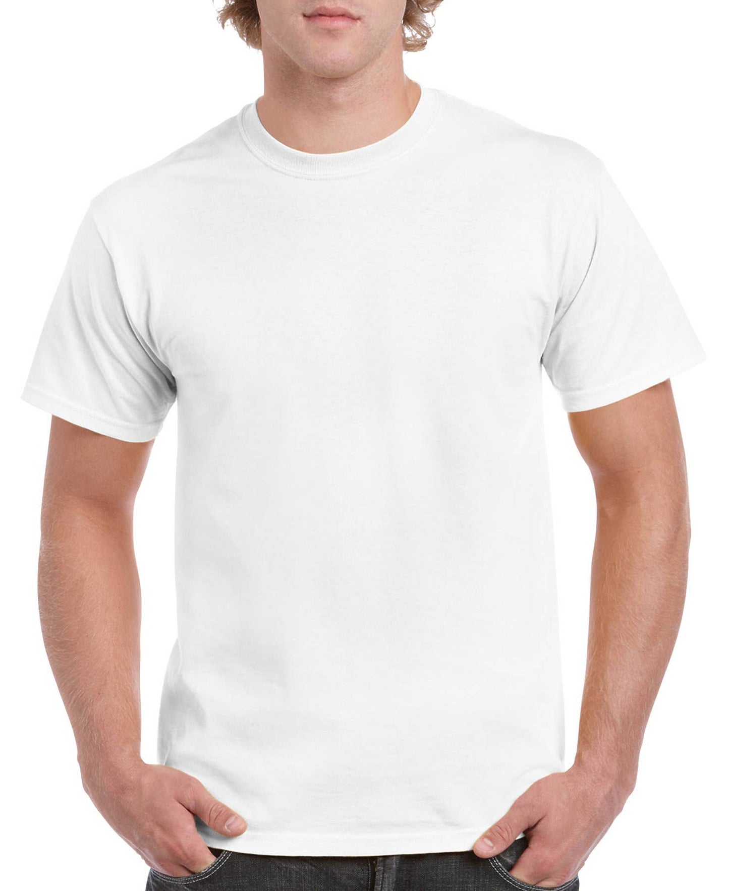 Blank Gildan Heavy Cotton Adult T-Shirt, Unisex T-shirt