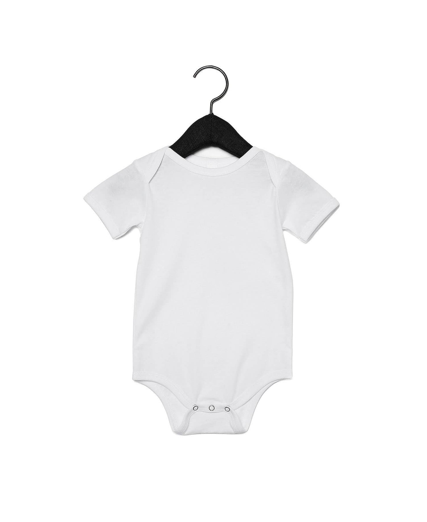 Baby Bodysuit Jersey Short Sleeve One Piece, Bella Canvas