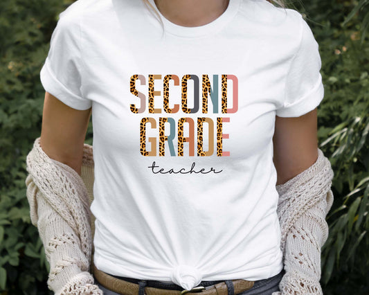 Second Grade Teacher Shirt